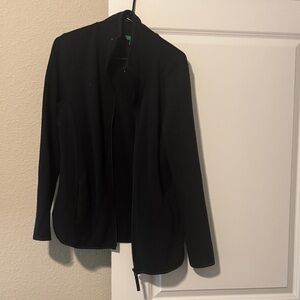Black Women's Zip-Front Jacket
